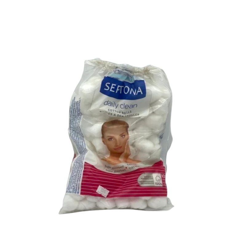 COTON BOULE A DEMAQUILLER 100 PIECES