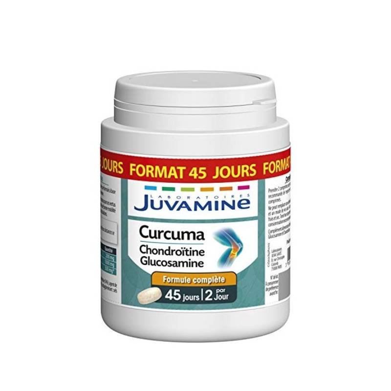 Curcuma Chondroïtine Glucosamine - 90 Comprimés