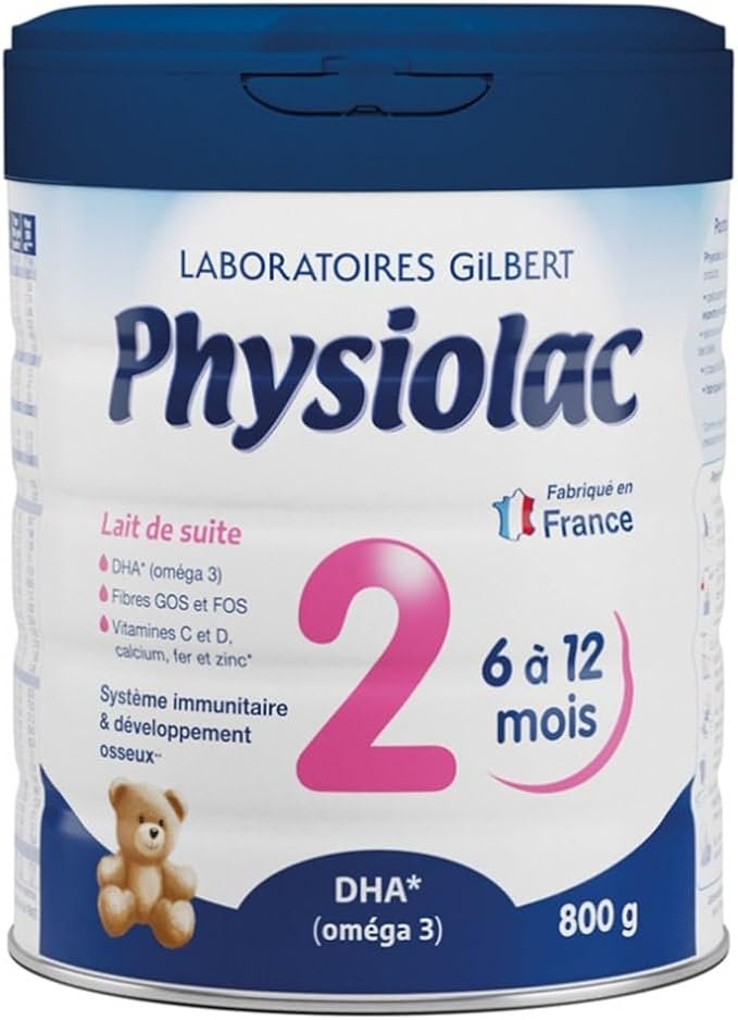 Physiolac 2 6 à 12 Mois 800 g