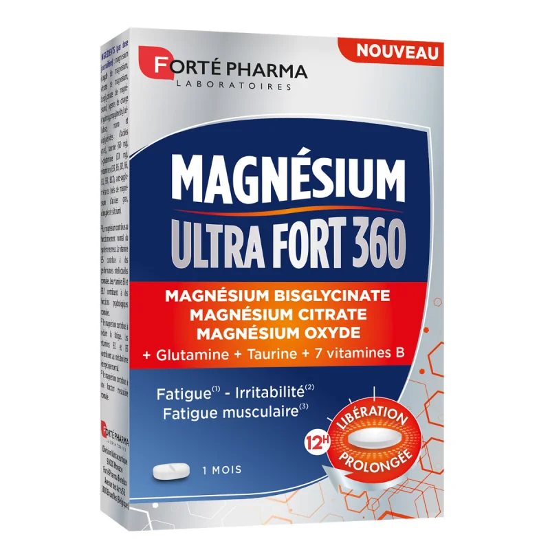 Forte Pharma Magnésium Ultra Fort 360mg LP  30CPS