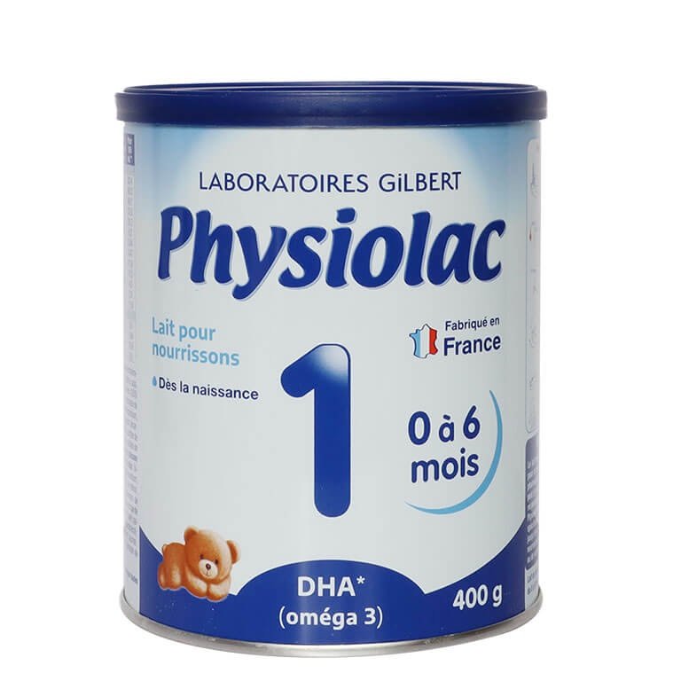 PHYSIOLAC Lait 1er âge - 0 à 6 mois 400g