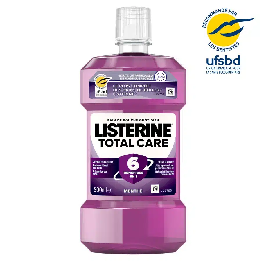 LISTERINE Bain de Bouche Total Care