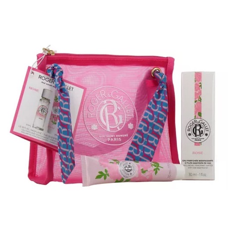 Roger et Gallet Eau Parfumée Bienfaisante Rose 30 ml + Crème Mains Offerte